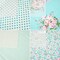 8pcs Craft Fabric Bundle 100% Cotton Quilting Fabric 18x22 Inches